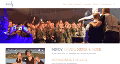 Desktop Screenshot of mindymusic.nl